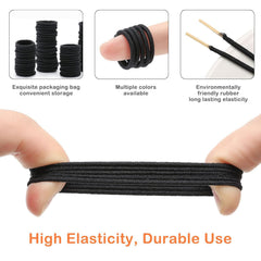 Seiolieliou multi-color hair ties enable creative styles and quick outfit matching