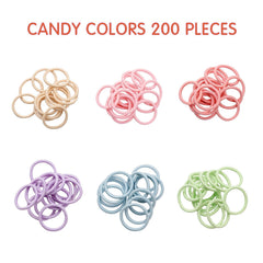 Seiolieliou soft hair ties prevent snagging in playtime.