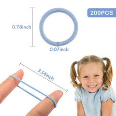 Seiolieliou soft no snag hair tie shown, comfortable during active play.