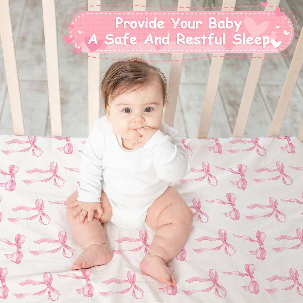 Sel Natural machine washable crib sheets ready for quick laundry