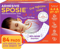 Select Kids Sposie booster pads packaging for secure overnight diapering