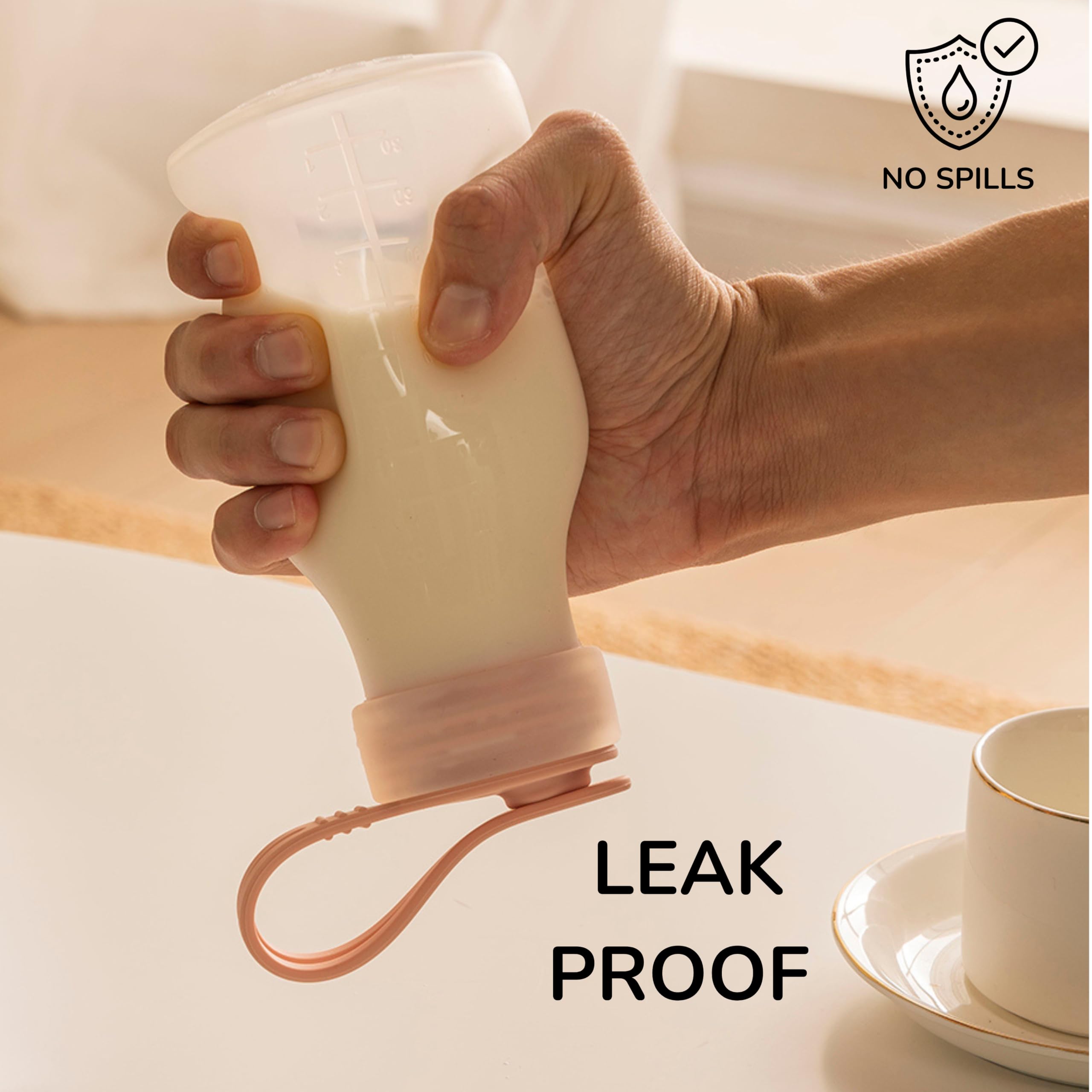 SelectShen leak-proof-lsr-bags feature seam-free design for reliable storage.