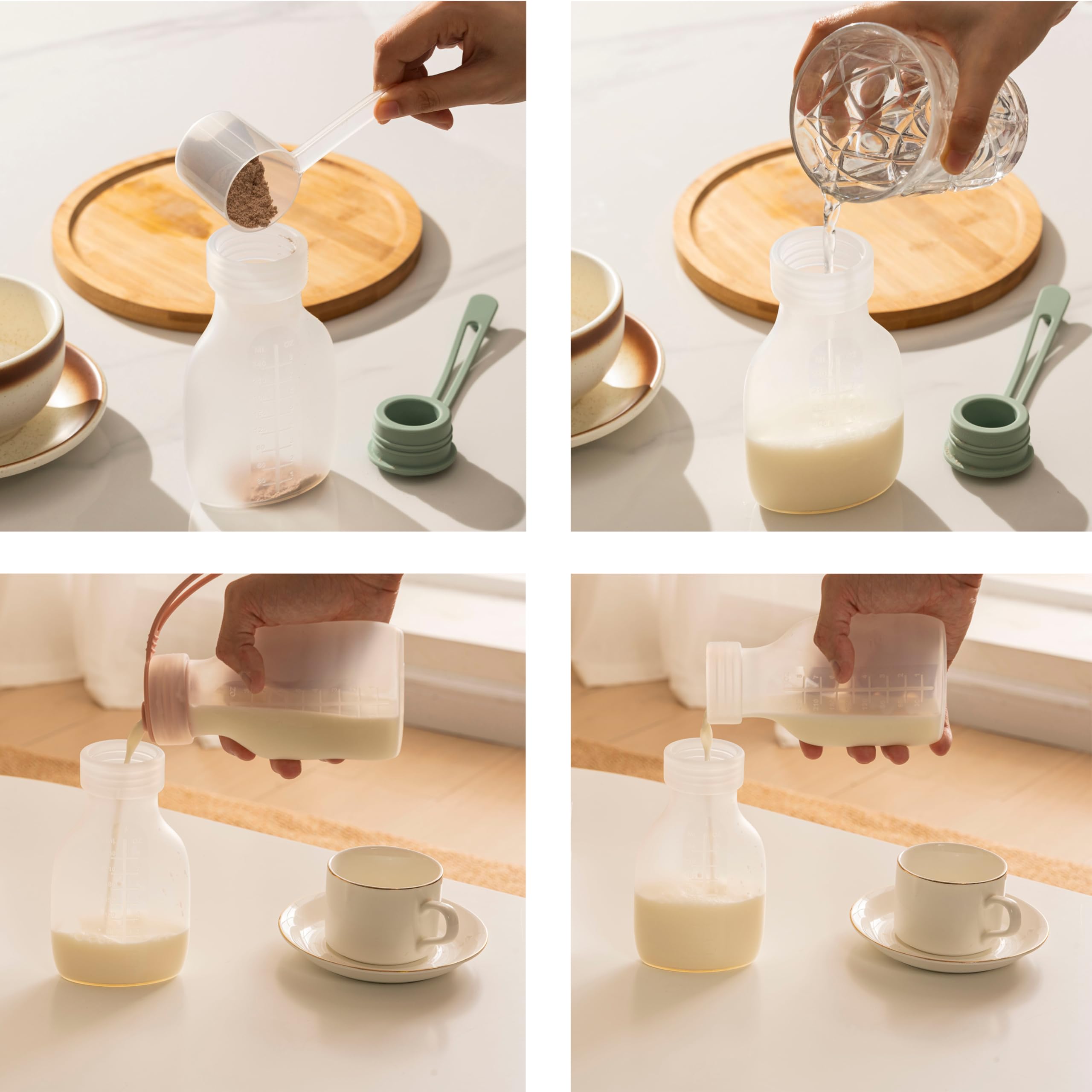 SelectShen multi-purpose-pouch stores milk, baby foods, snacks, or juice.