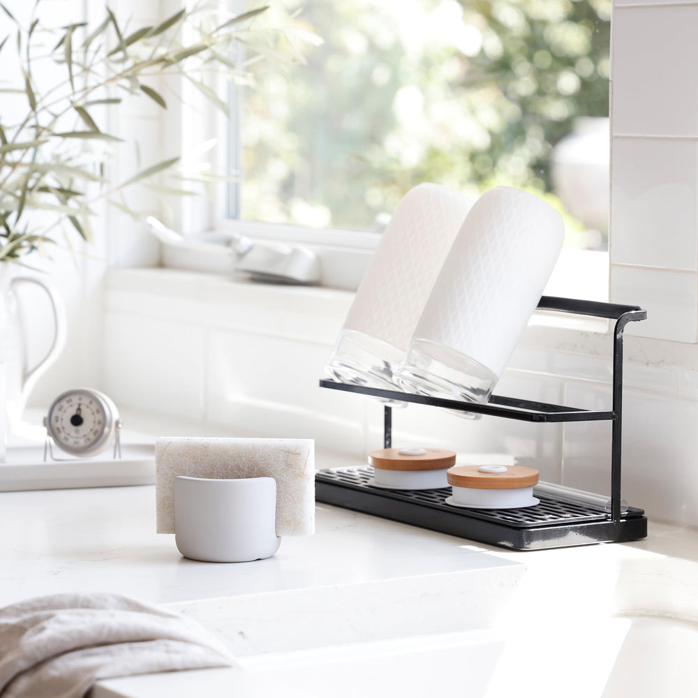 Selegna baby bottle drying rack in white keeps feeding gear ready