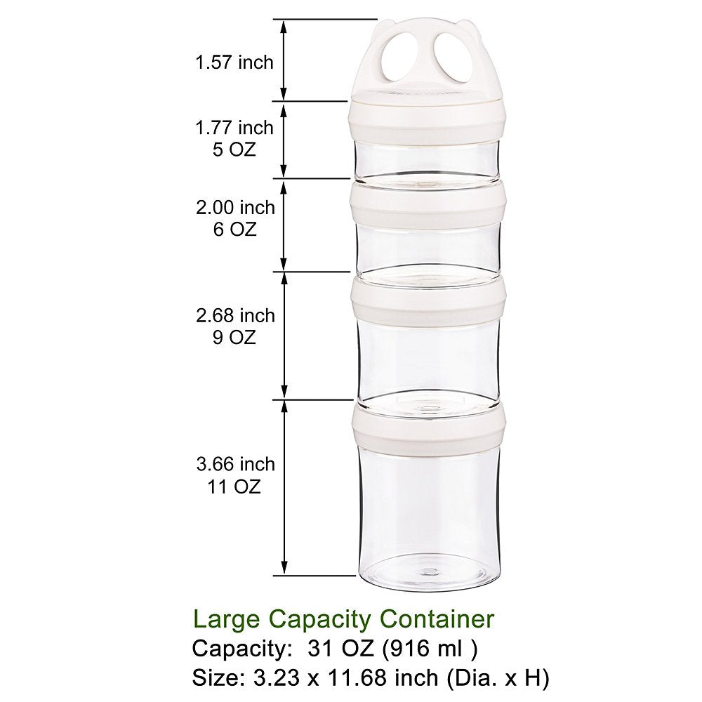 SELEWARE Eastman Tritan plastic offers clear durable storage with odor resistance