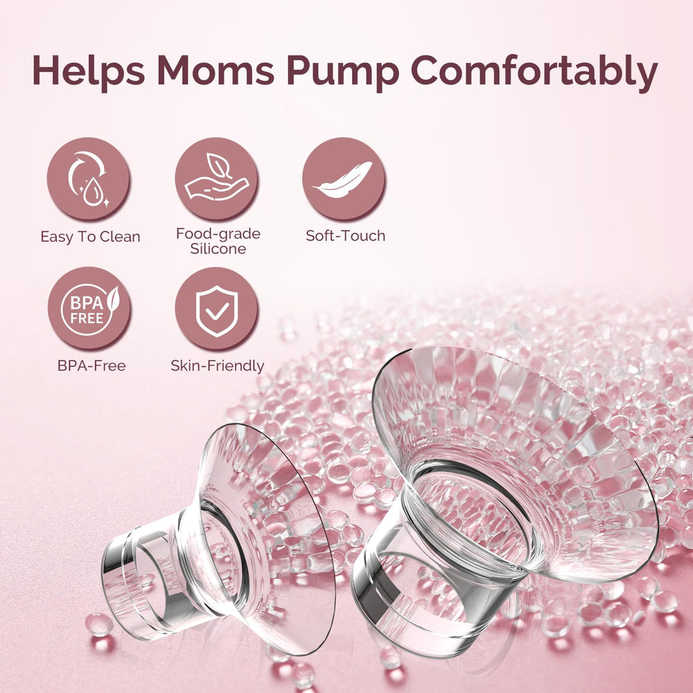 semai flange insert 15mm pack compatible with multiple brands for cushioned, irritation-free pumping.