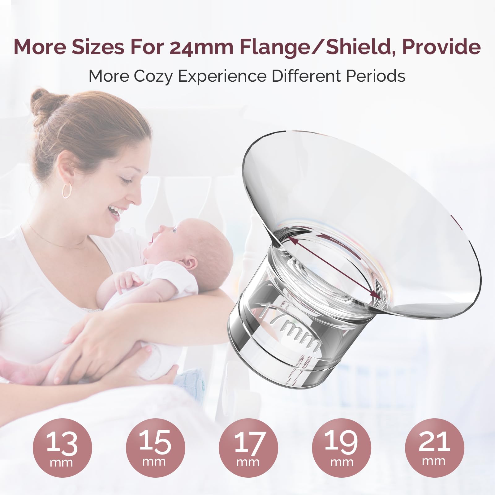 semai flange insert 21mm pack expands size options for changing pumping needs.