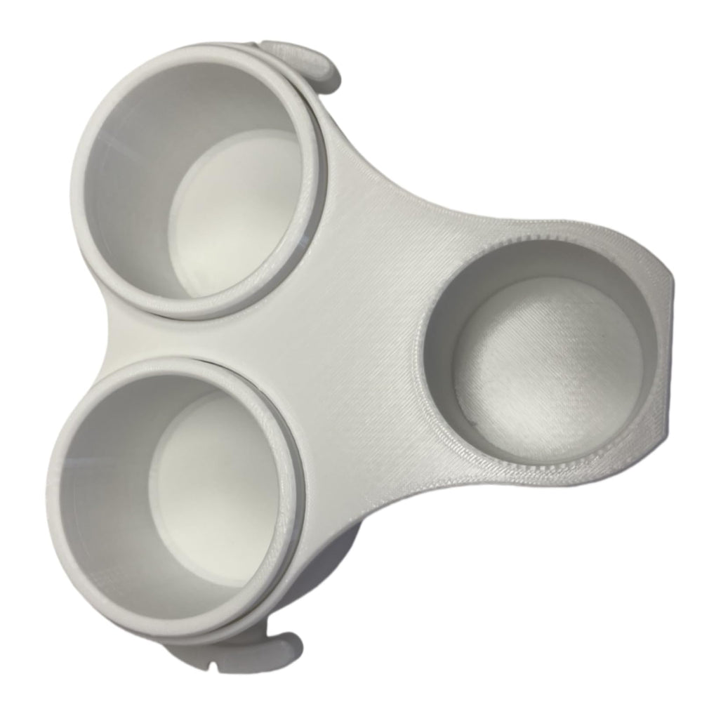 Semihacker Spectra bottle holder organized routine view reduces clutter during pumping.