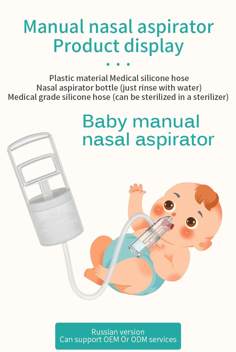 SENMAY nasal aspirator pediatrician-recommended tool to help clear mucus during feeds
