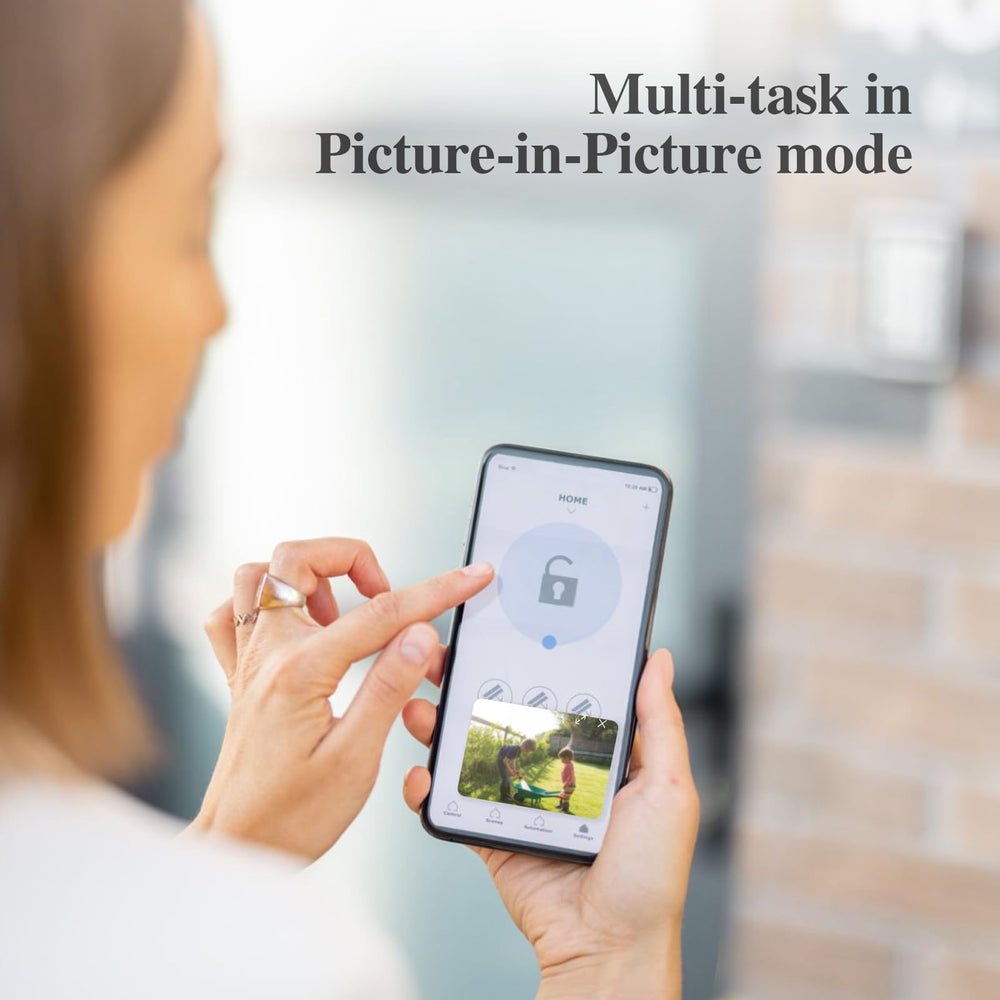 Sense-U Battery Camera Private Mode shows privacy-focused shut-off option