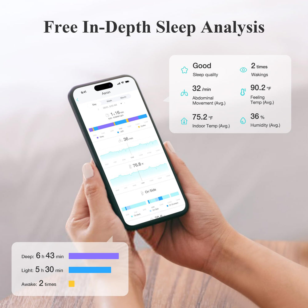 Sense-U Pro long-battery-life indicator illustrating days of monitoring
