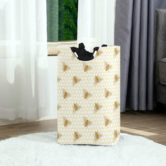 Senya Bee and Honeycomb Basket nursery-toy-storage keeps kids' items organized.