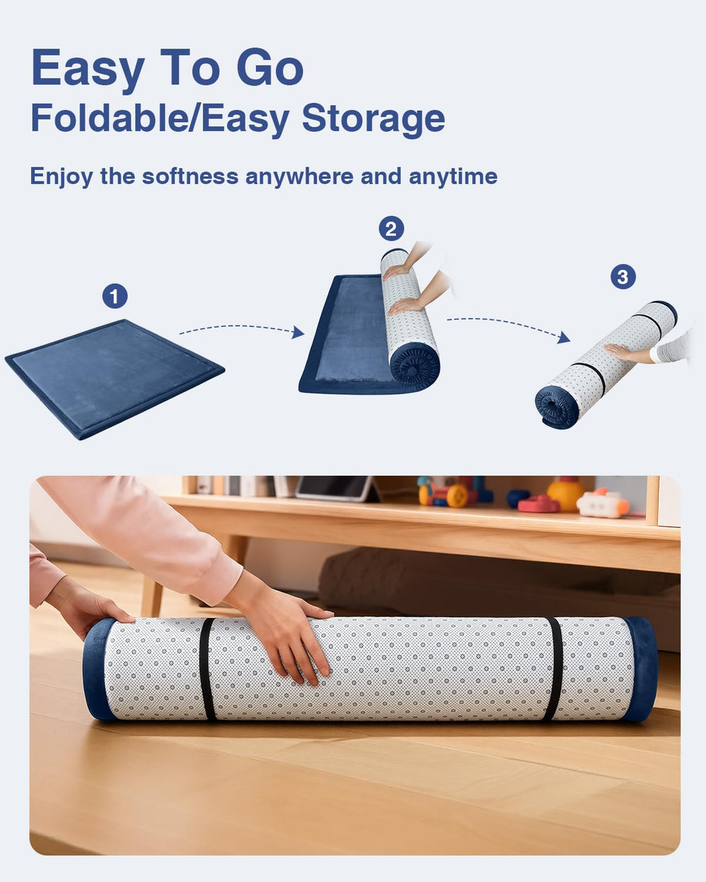 SEPARO mat is easy to wipe clean for quick maintenance.