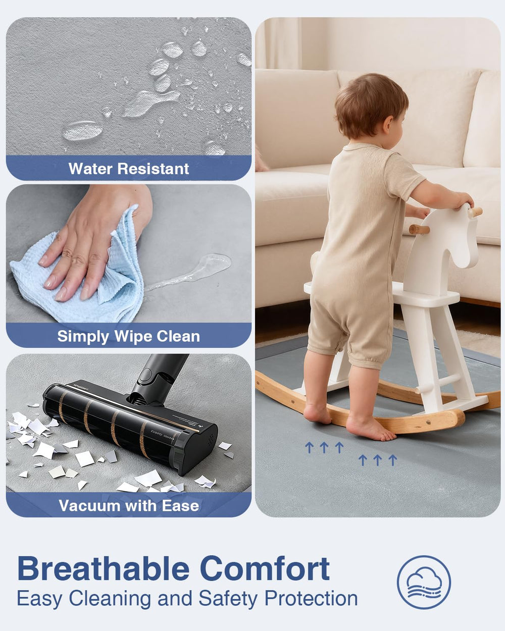 SEPARO one-piece fold design enables easy storage and portability.