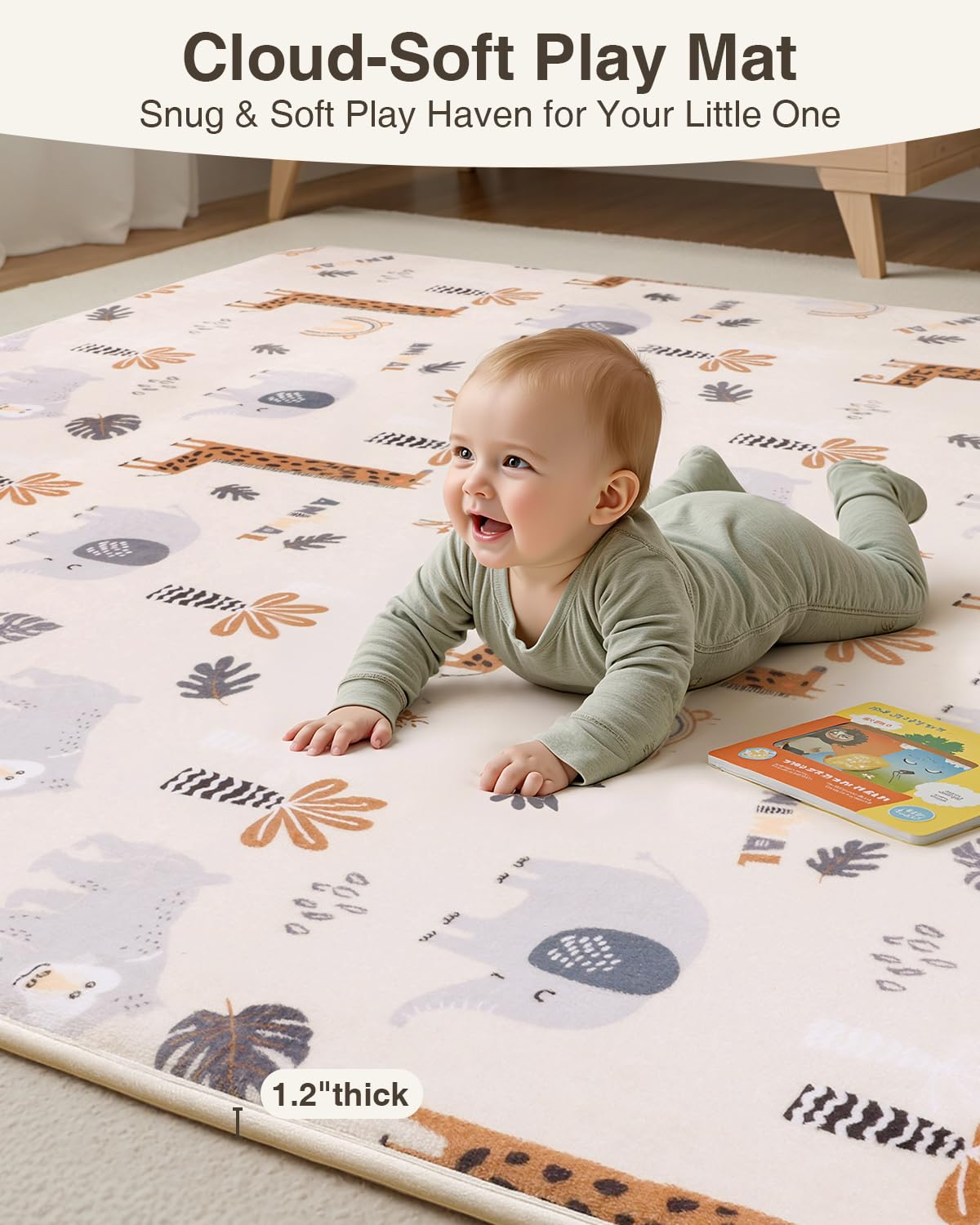 SEPARO tummy-time cushioning supports early movement and exploration