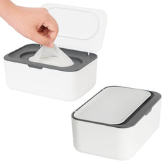 Seposeve 2-pack wipe dispensers shown front view for easy one-handed access.