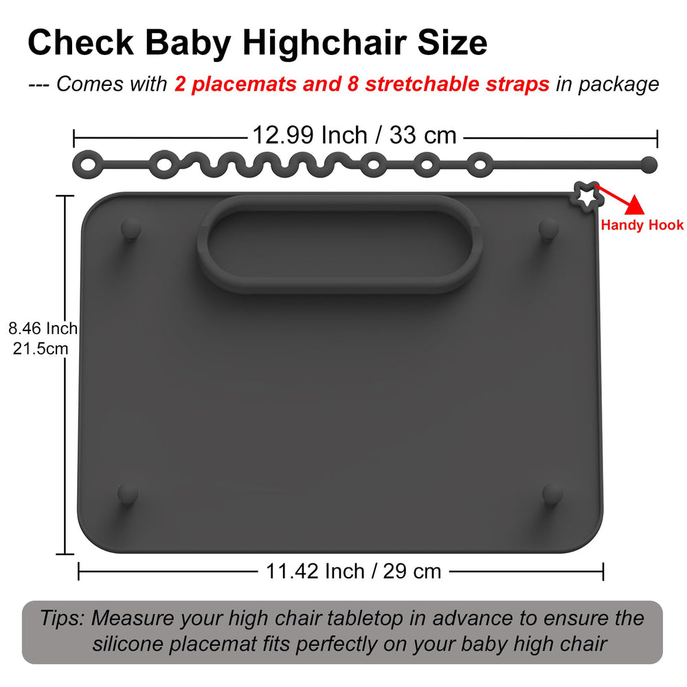 Seposeve dishwasher-safe silicone mat photo highlights easy cleaning after busy family meals