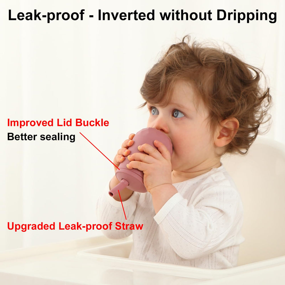 Seposeve baby toddler cup in dishwasher-safe silicone ready for use