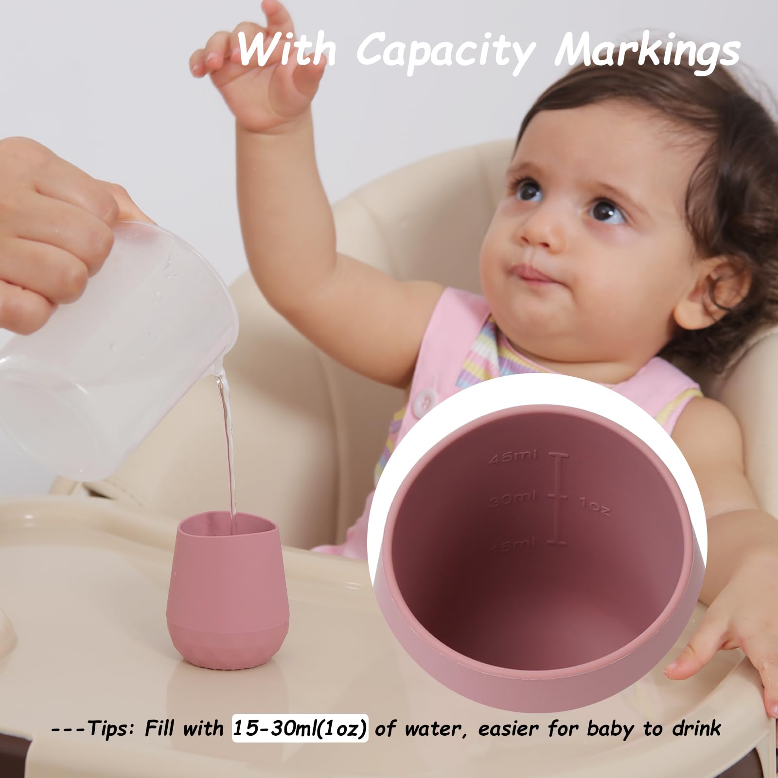 Seposeve silicone is food-grade and safe for teething infants