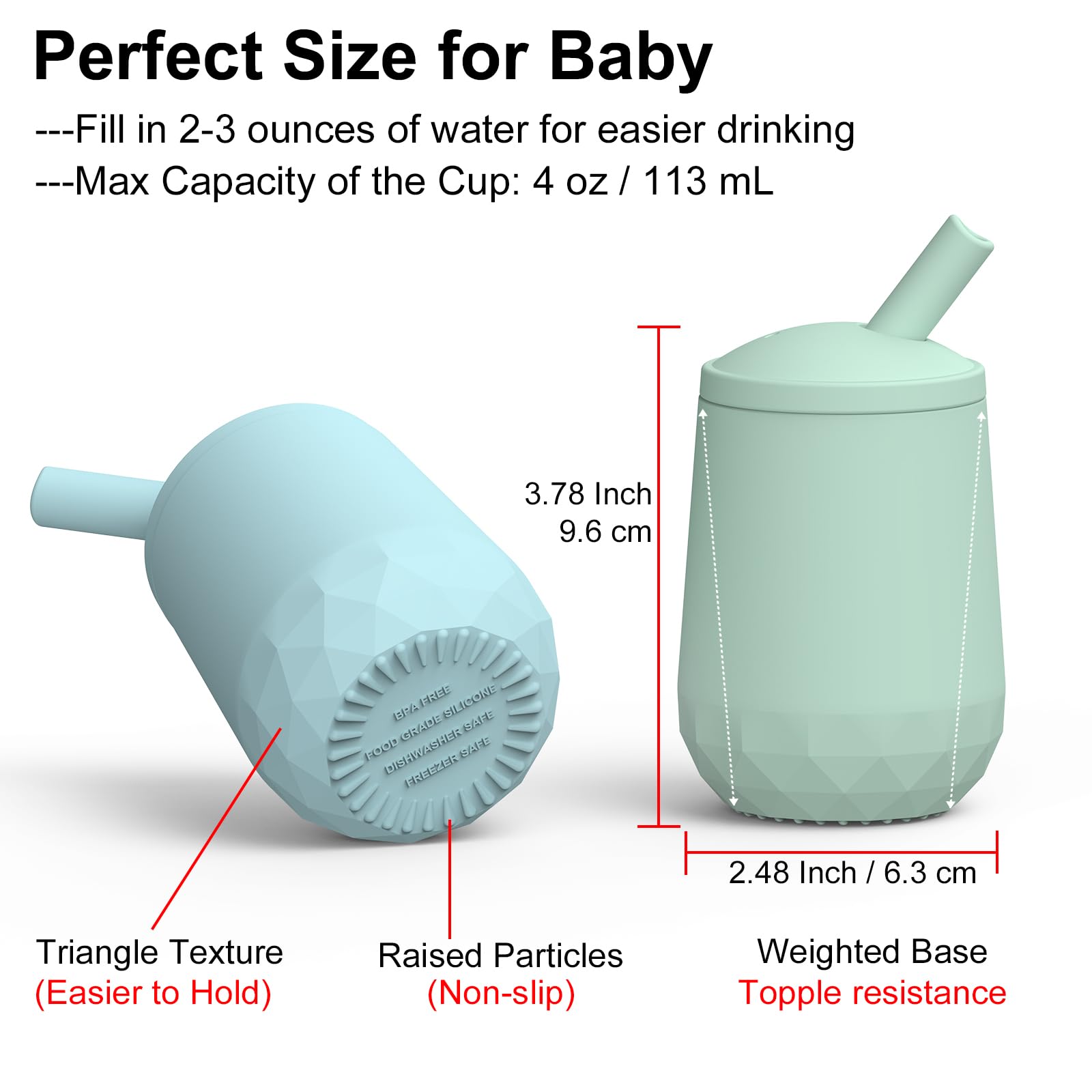 Seposeve 2-pack includes two colors and compact 4 oz capacity.