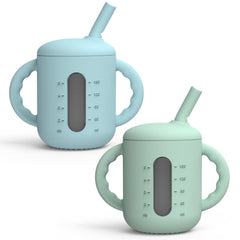 Seposeve sippy cup leak-proof straw demonstrates reliable, spill-free portability.