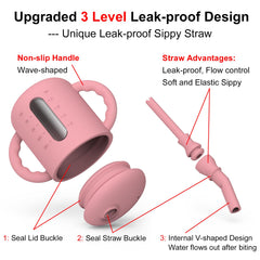 Seposeve sippy cup visual-capacity-window helps parents monitor daily intake easily