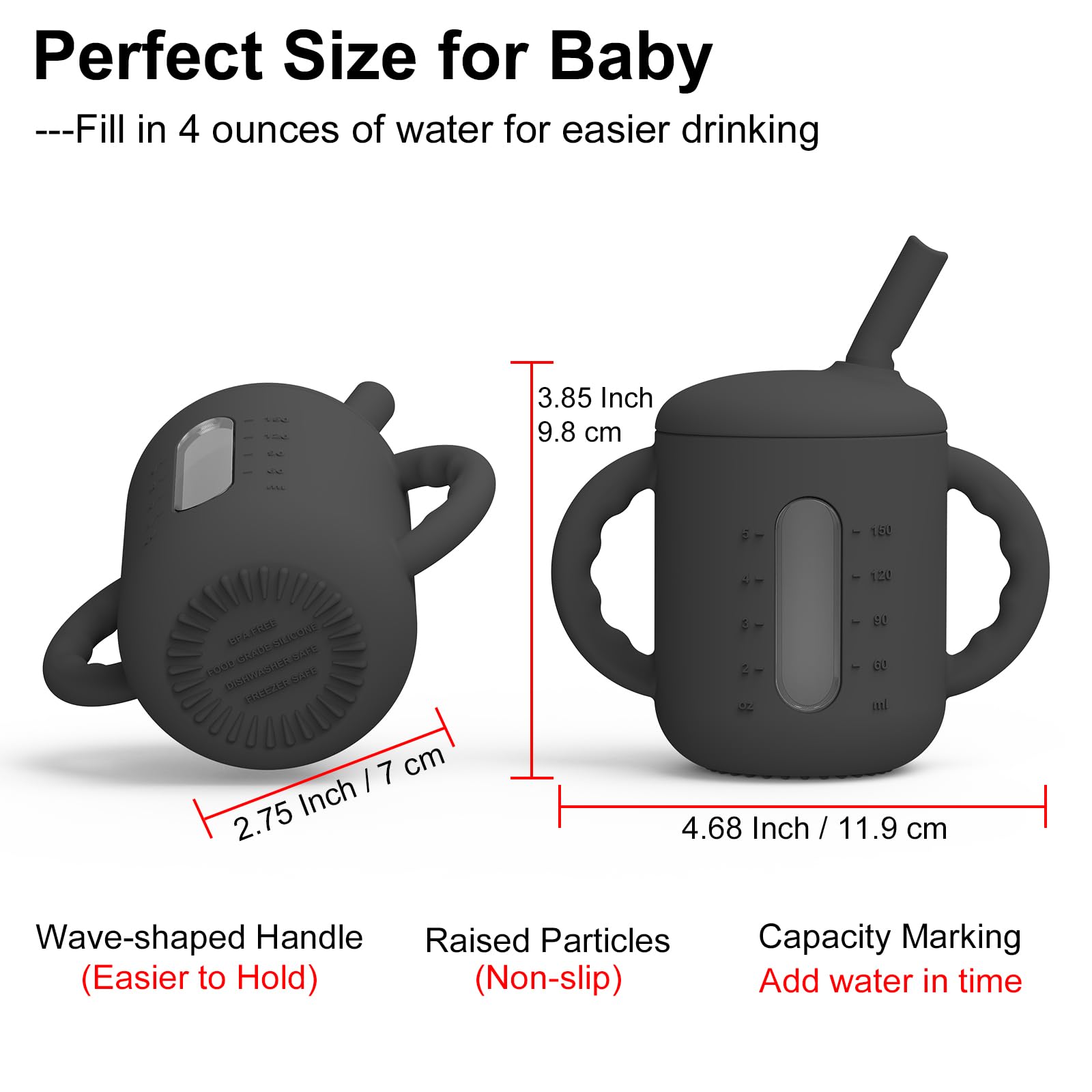 Seposeve sippy cups are dishwasher-safe for quick cleanup.