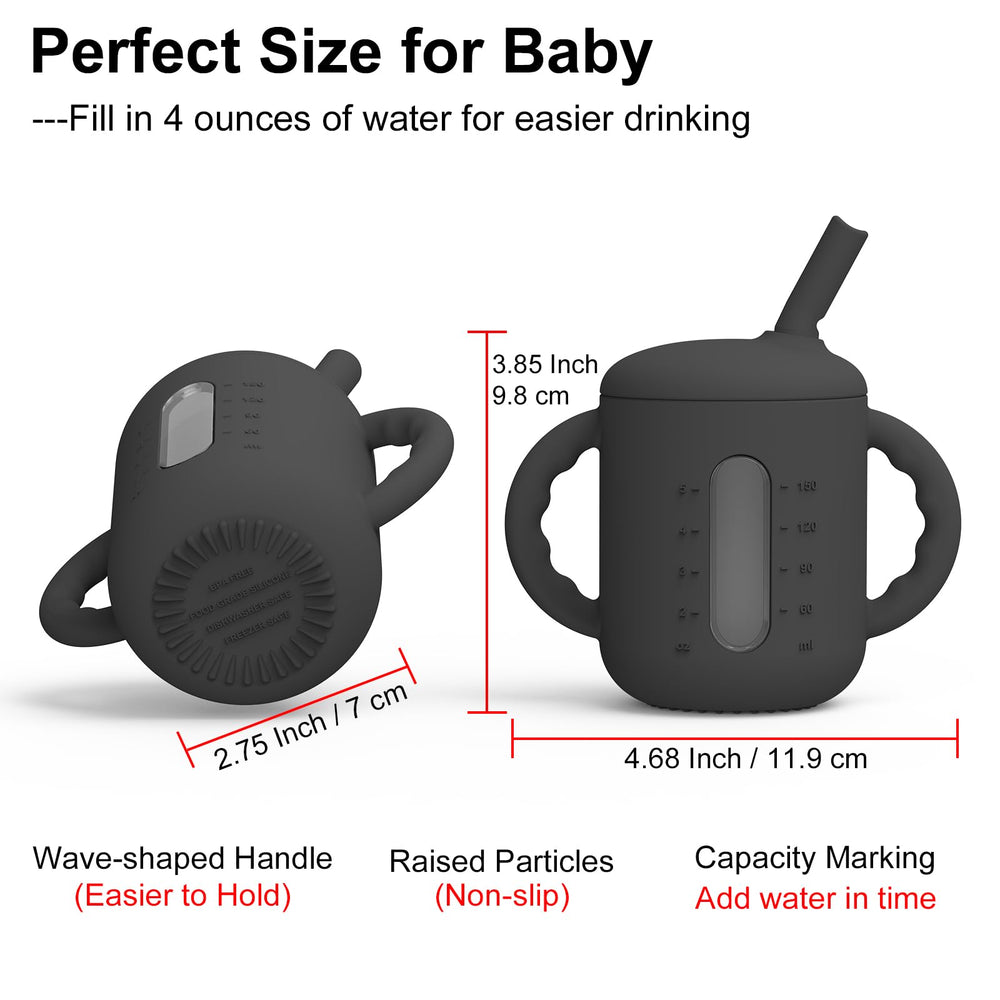 Seposeve sippy cups are dishwasher-safe for quick cleanup.