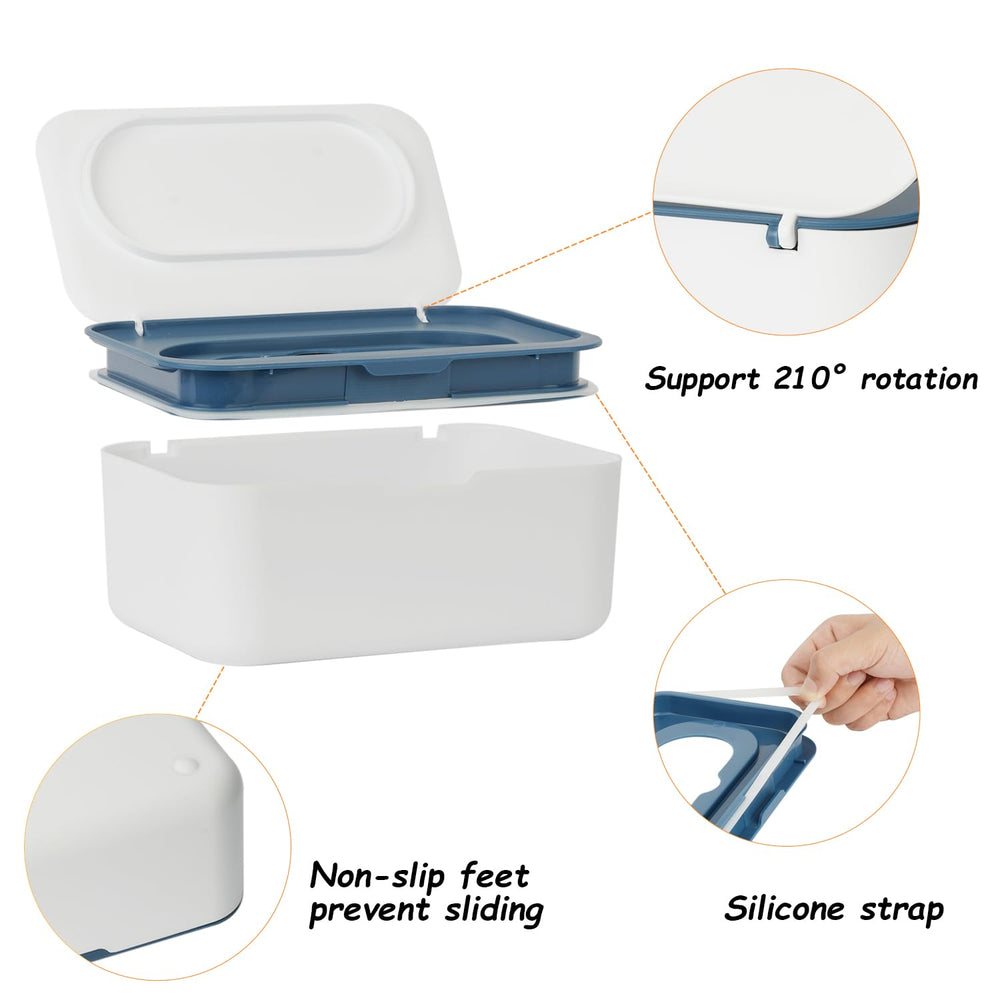 Seposeve wipes dispenser holds up to 80 wipes for busy days