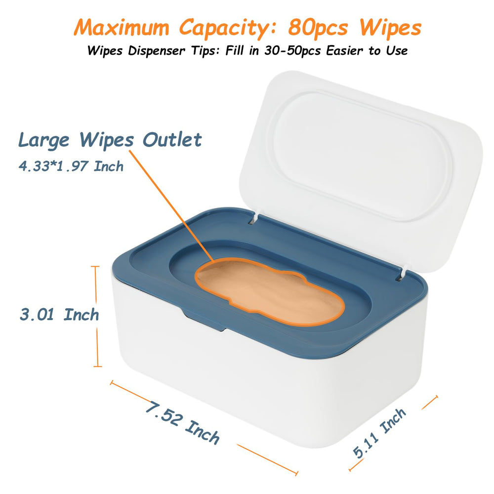 Seposeve wipes dispenser blue case complements home decor and nurseries