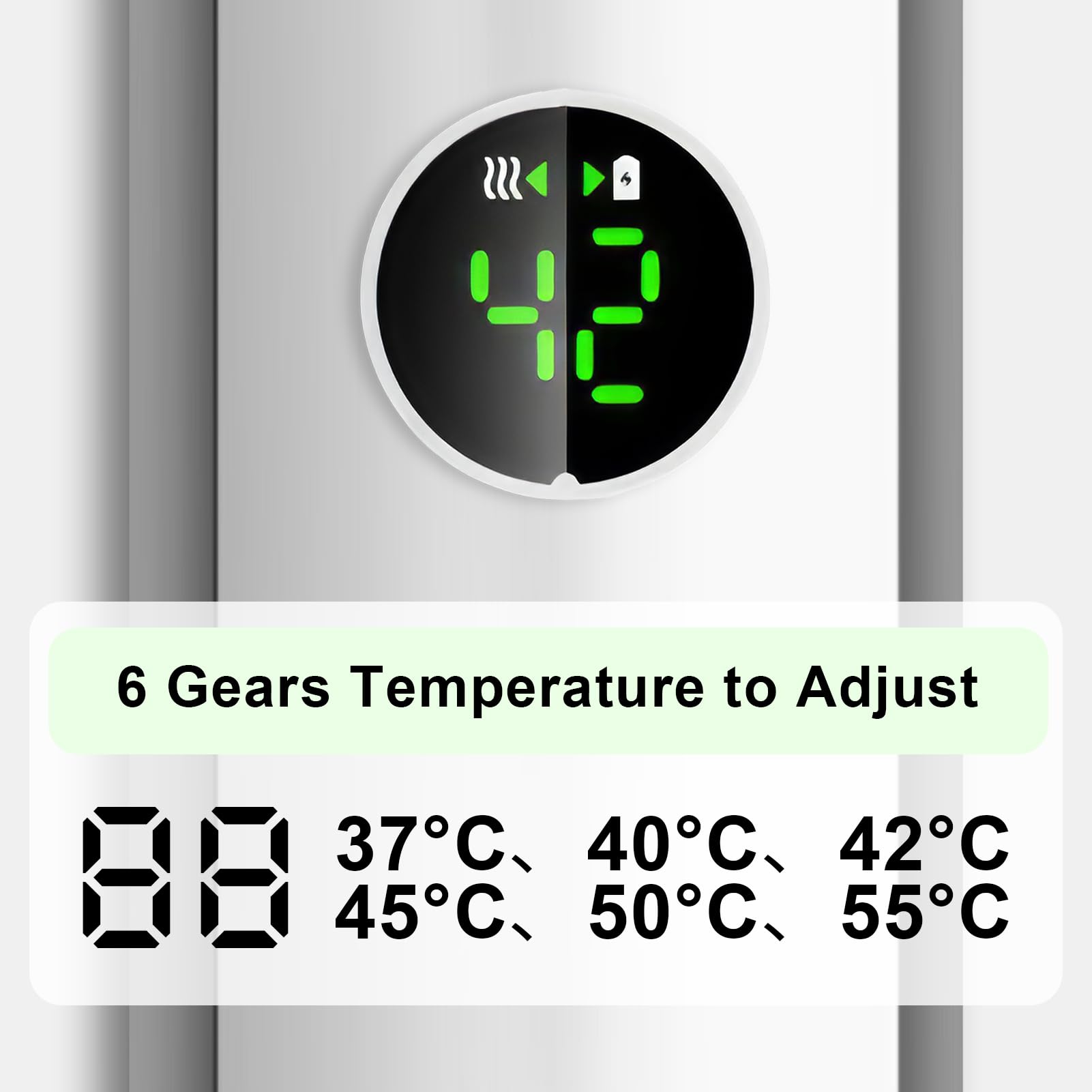SEPSUMMER compatible with 3.25-inch bottle diameters for broad use.