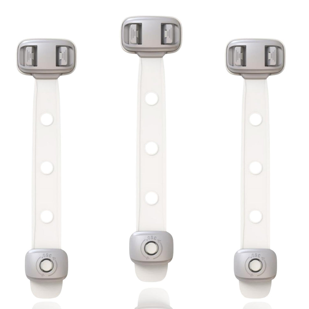 SEQUHITKU baby proofing locks in packaging illustrate quick, tool-free setup.