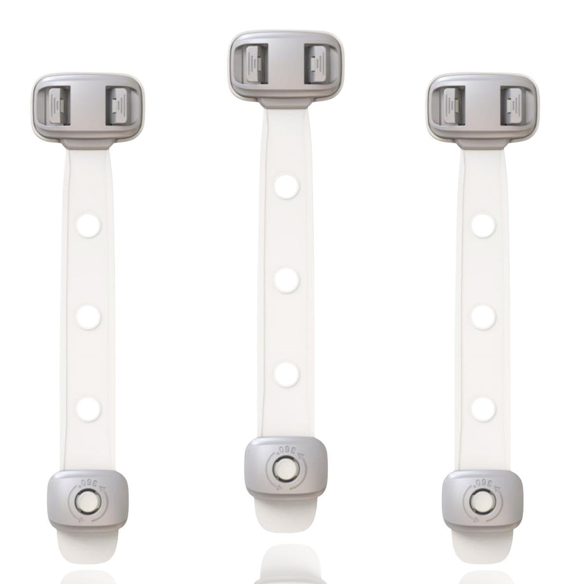 SEQUHITKU baby proofing locks in packaging illustrate quick, tool-free setup.