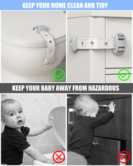 SEQUHITKU-installed cabinet lock on cabinet demonstrates secure, adjustable protection.