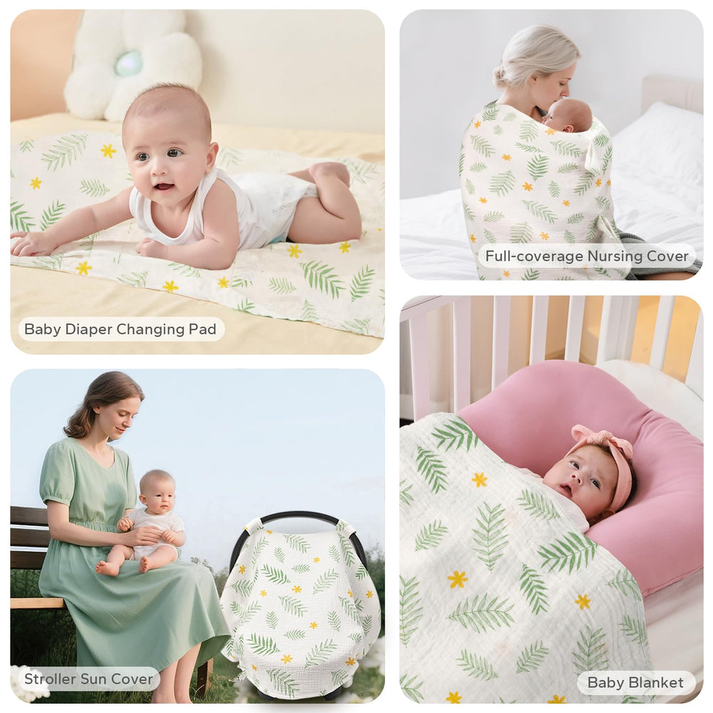 SERAPHY Green Leaf gift set makes a stylish baby shower option.