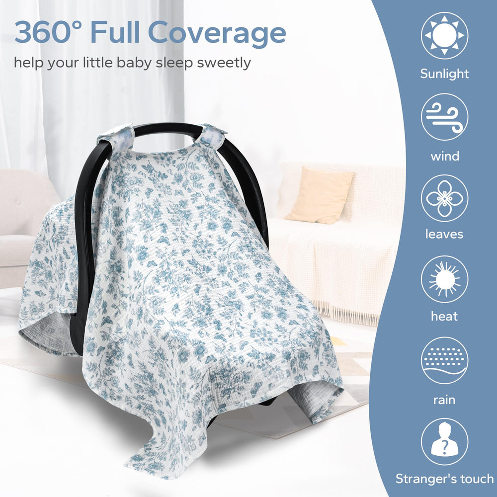 SERAPHY machine-washable baby cover for easy cleaning.