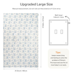 SERAPHY nursing-cover enables discreet breastfeeding with breathable fabric