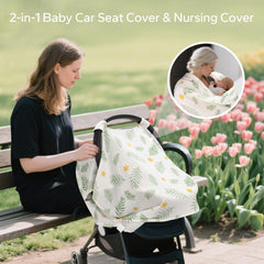 SERAPHY stroller-car-seat fit ensures secure, snug coverage during outings.