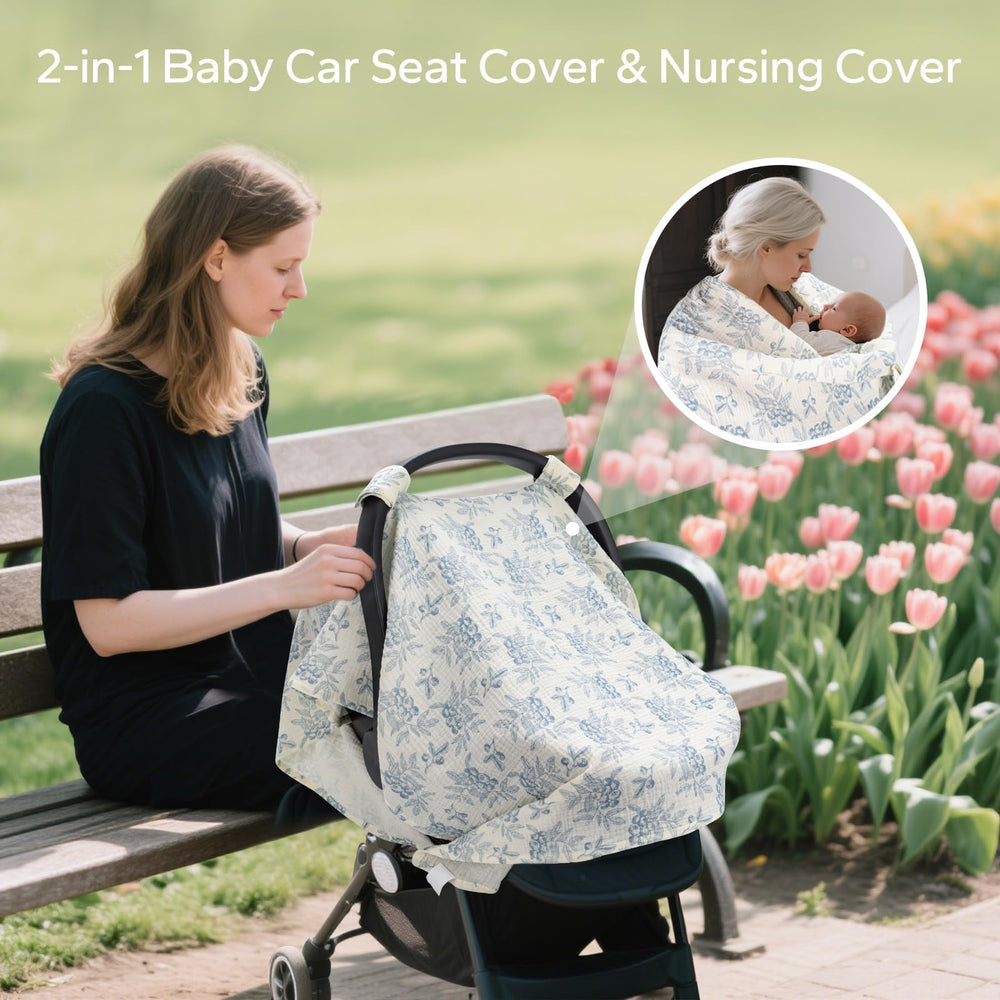 SERAPHY stroller-cover-fit stays in place during outings