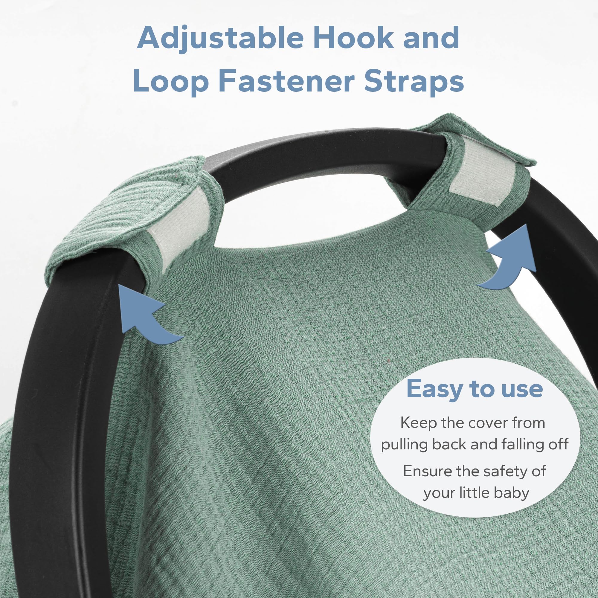 SERAPHY stroller sun protection cover keeps baby shaded.