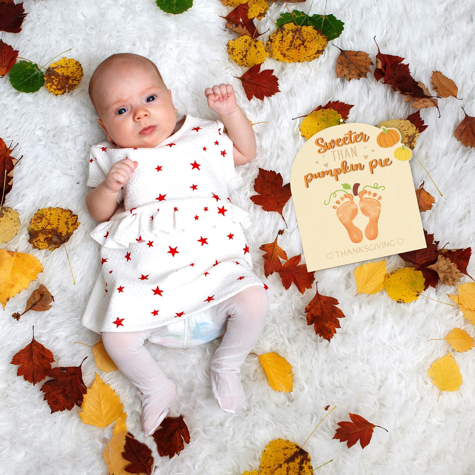 Sereliy keepsake Thanksgiving gift sign for grandparents