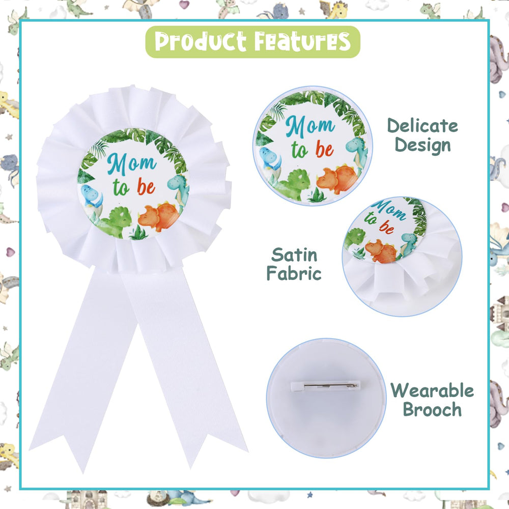 Serencatcher dinosaur flower crown headband adds pastel whimsy for photos
