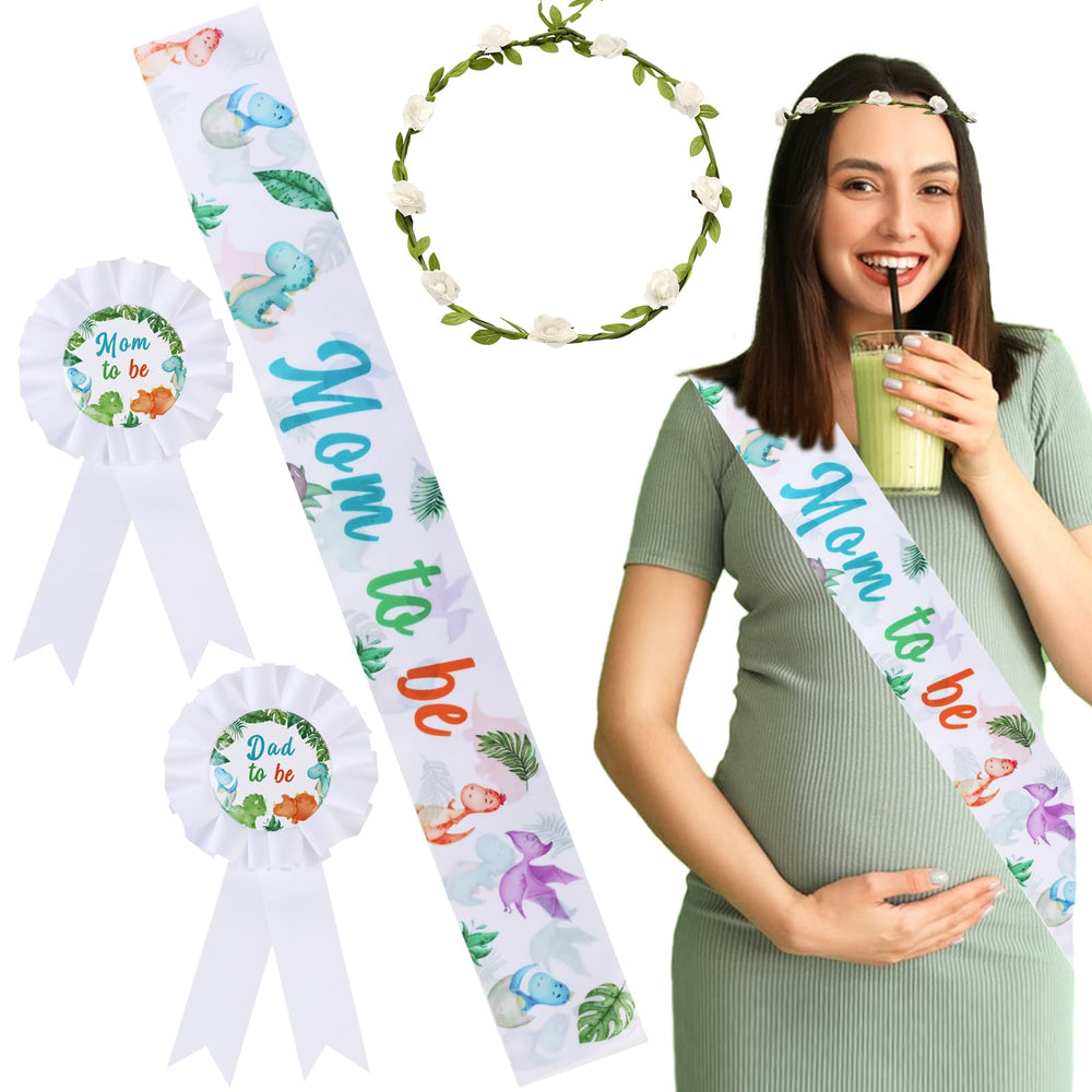 Serencatcher dinosaur gender reveal decor for cute, shareable moments