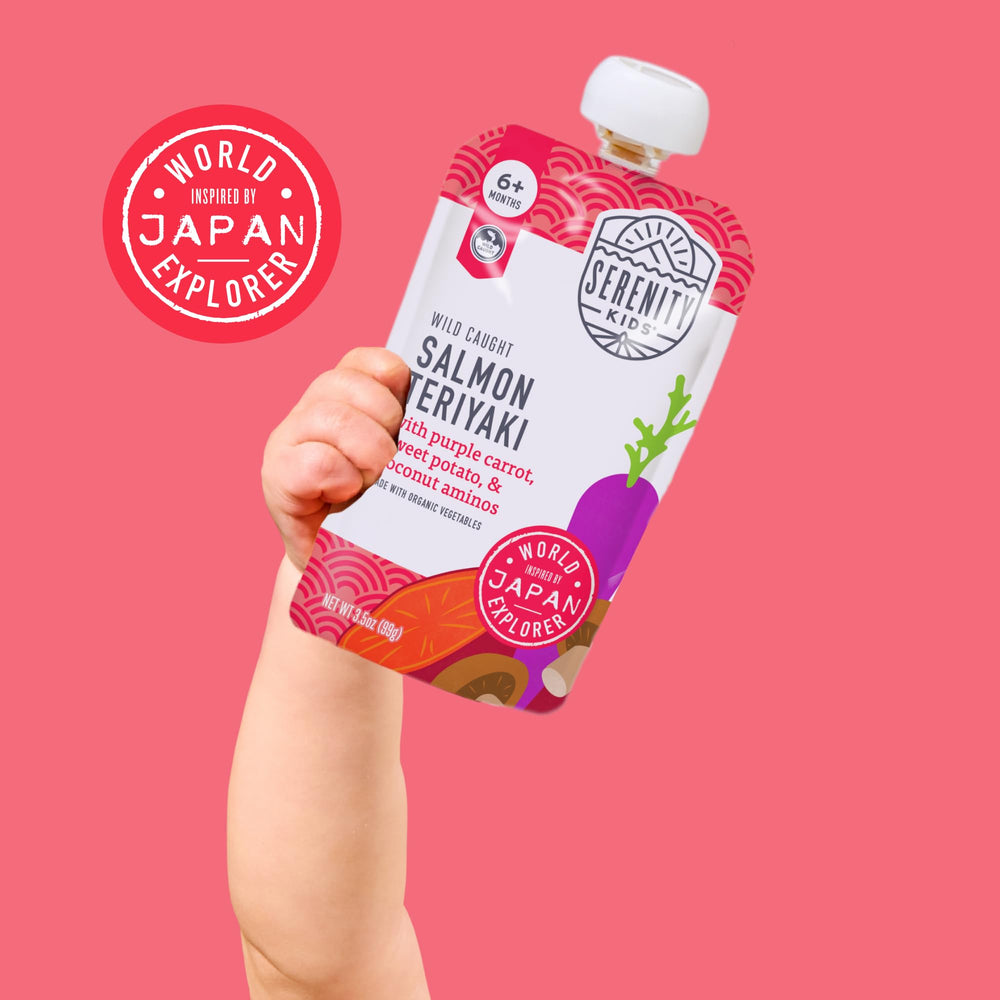 Serenity Kids 7-months age graphic suggests suitability for growing babies.