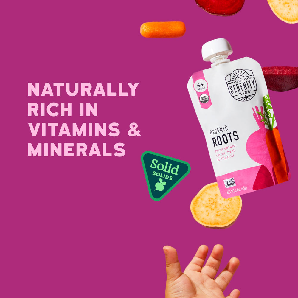 Serenity Kids allergen-free ingredients for sensitive eaters.