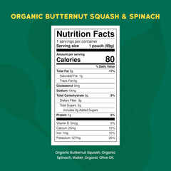 Serenity Kids butternut-squash-spinach pouch, toddler-friendly savory puree