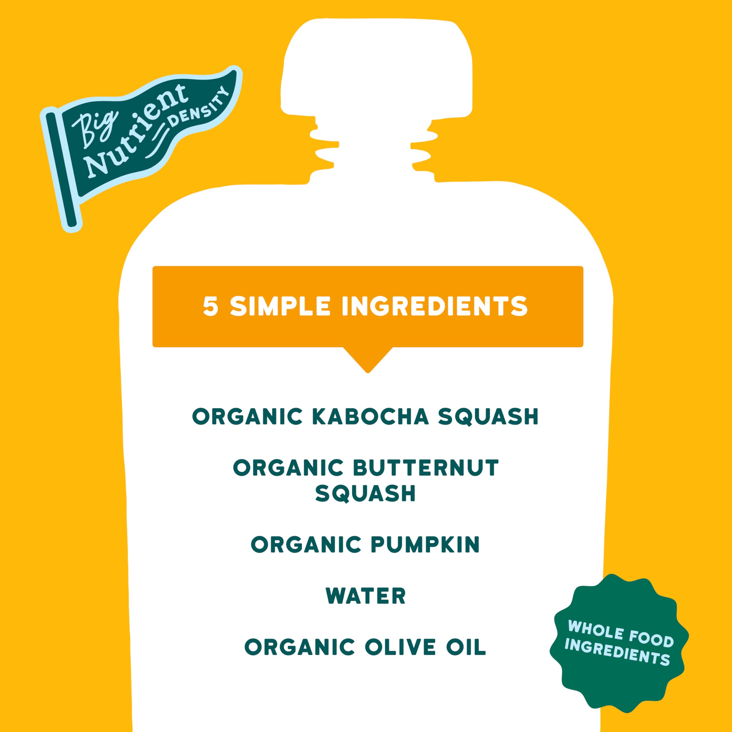 Serenity Kids no added sugars banner indicating veggie-first nutrition