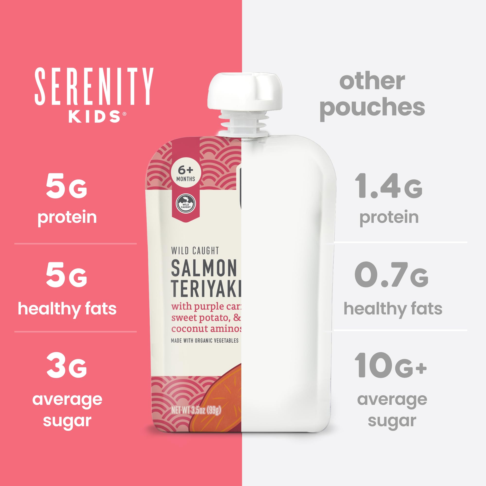 Serenity Kids on-the-go feeding with ready-to-use pouch