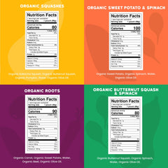 Serenity Kids organic veggie puree variety pack for flavor exploration.
