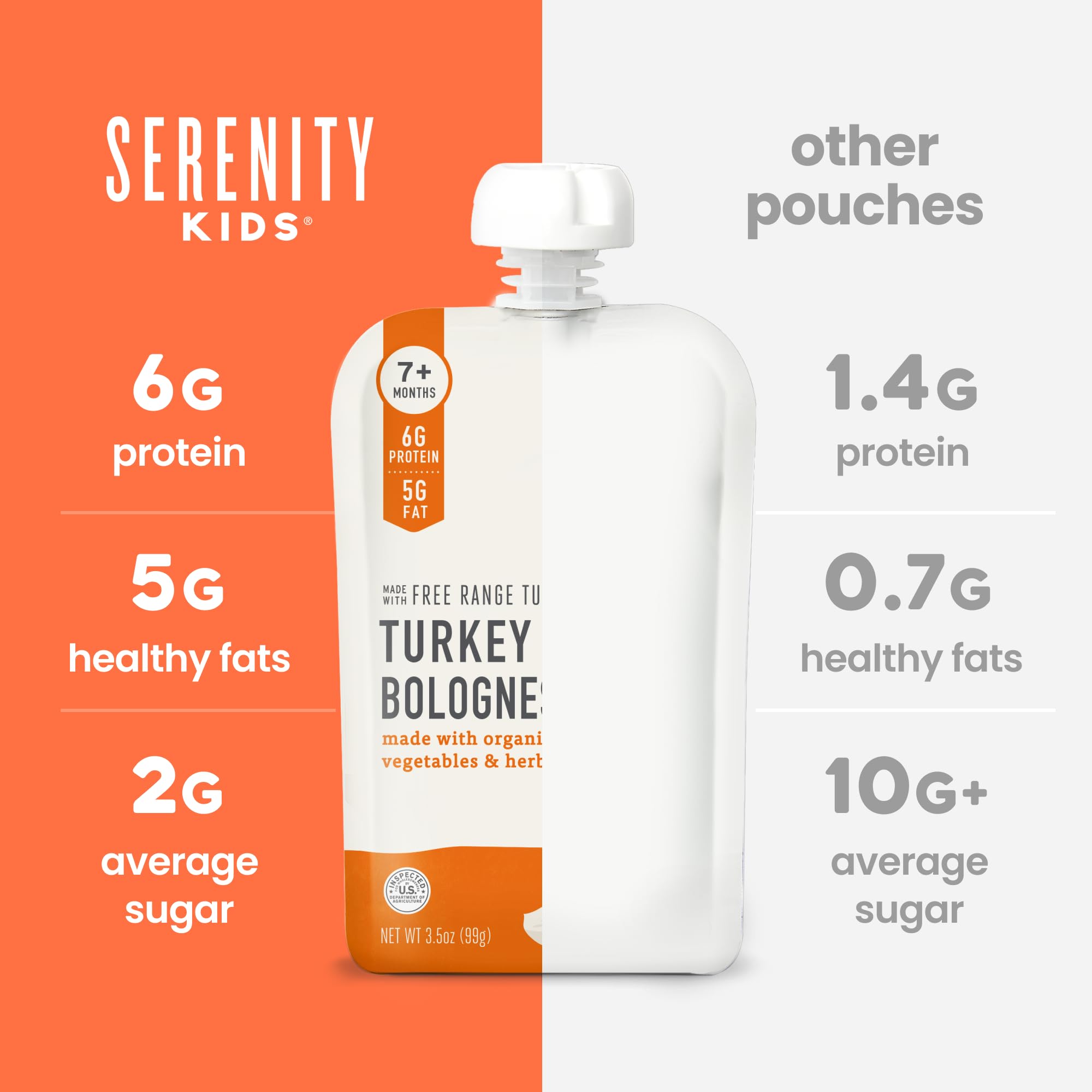 Serenity Kids refrigerate after opening guidance on pouch label